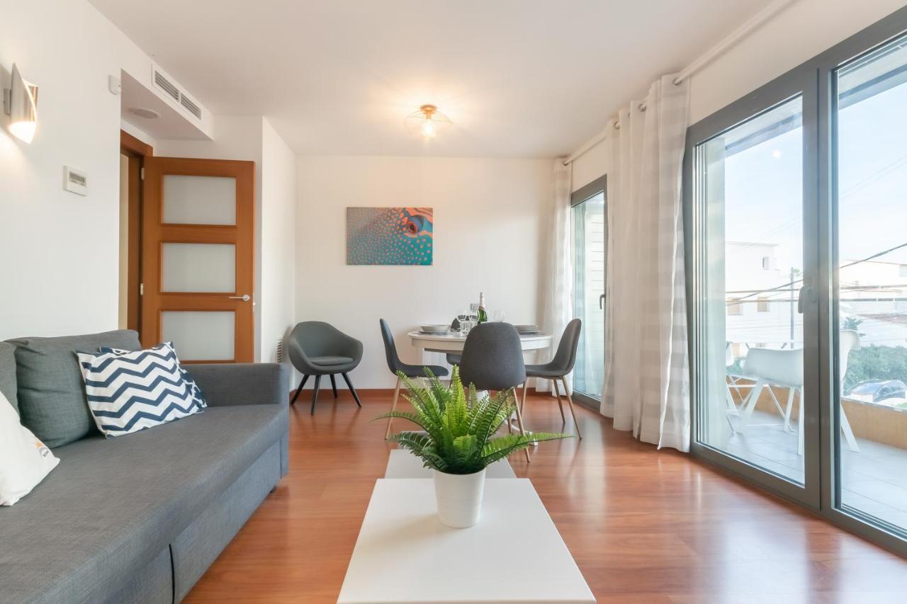 Sant Sebastia Moderno Apartamento A 100 Metros De La Playa Sitges Kültér fotó