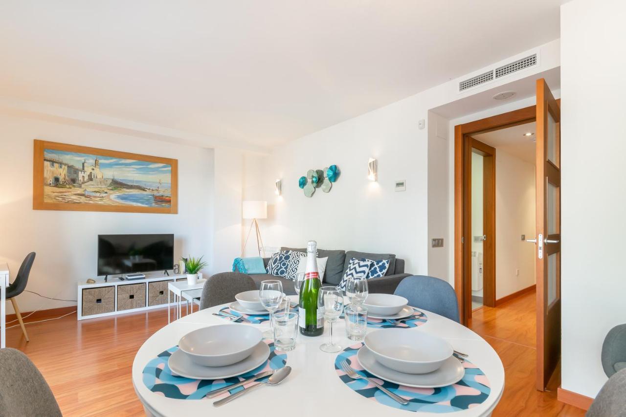 Sant Sebastia Moderno Apartamento A 100 Metros De La Playa Sitges Kültér fotó