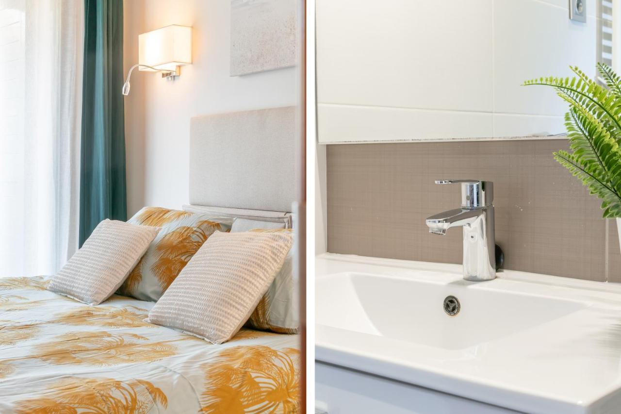 Sant Sebastia Moderno Apartamento A 100 Metros De La Playa Sitges Kültér fotó